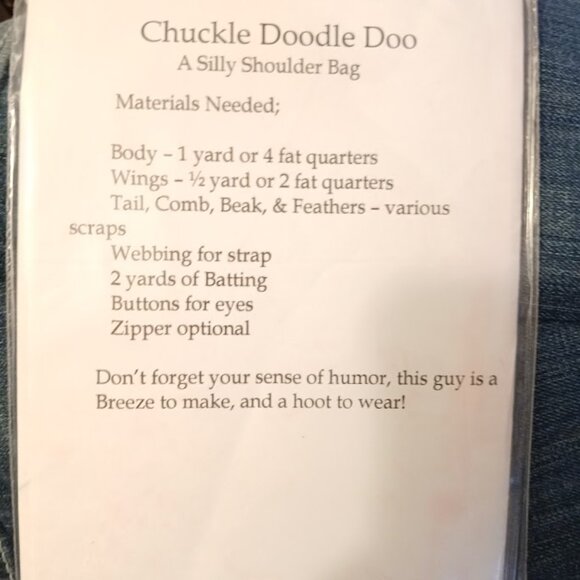 SEWING PATTERNS Bags Purses Totes Crossbody Shoulder Crafts chicken fish jars - Picture 3 of 13